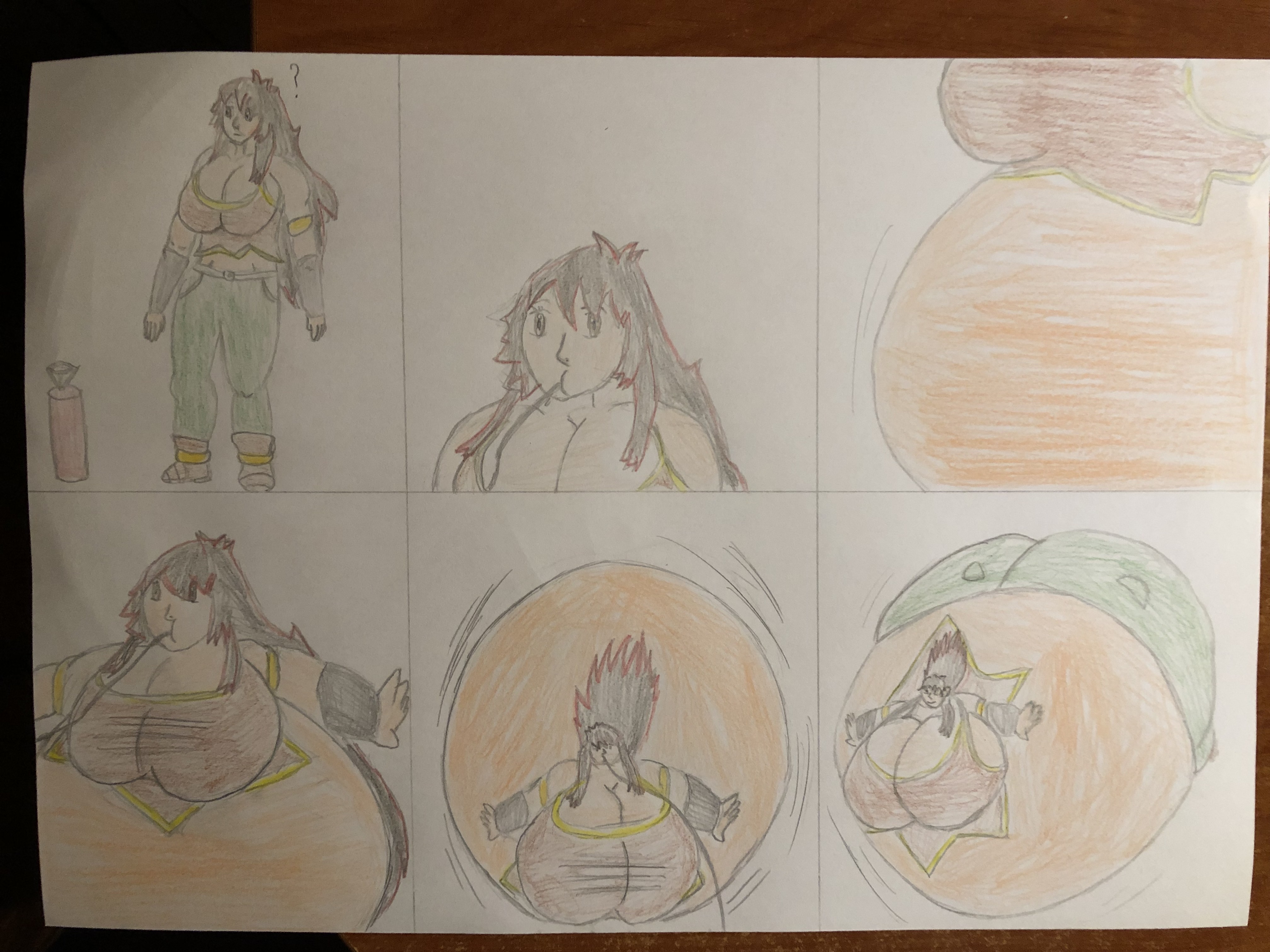 Inflation Characters Zunika helium inflation comic by PokeChamp9 on DeviantArt