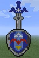 Minecraft Sword And Shield by krakendragon on DeviantArt