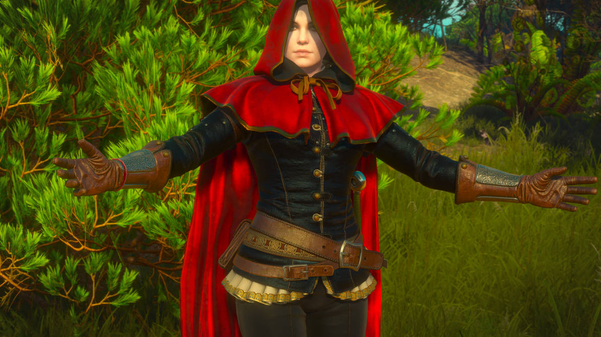 The Witcher 3 - Syanna ''Red Riding Hood'' by RaW-D-Coy on DeviantArt