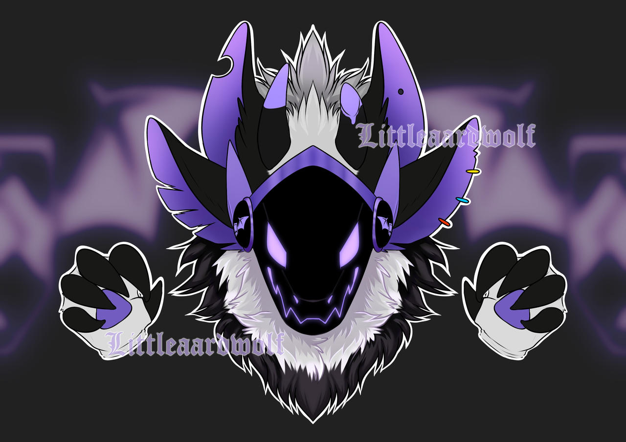 Protogen commission by Littleaardwolf on DeviantArt