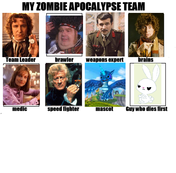 My Zombie Apocalypse Team