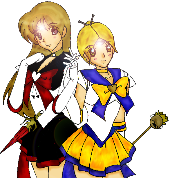 Sailor Scorpius and Quasar