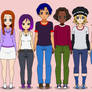 6teen Cast in Kisekae Style