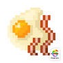 Dollar Eggs and Bacon Pixel