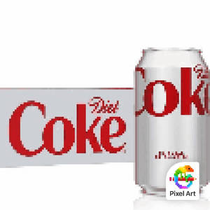 12 Days of Xmas: Twelve Diet Cokes Pixel