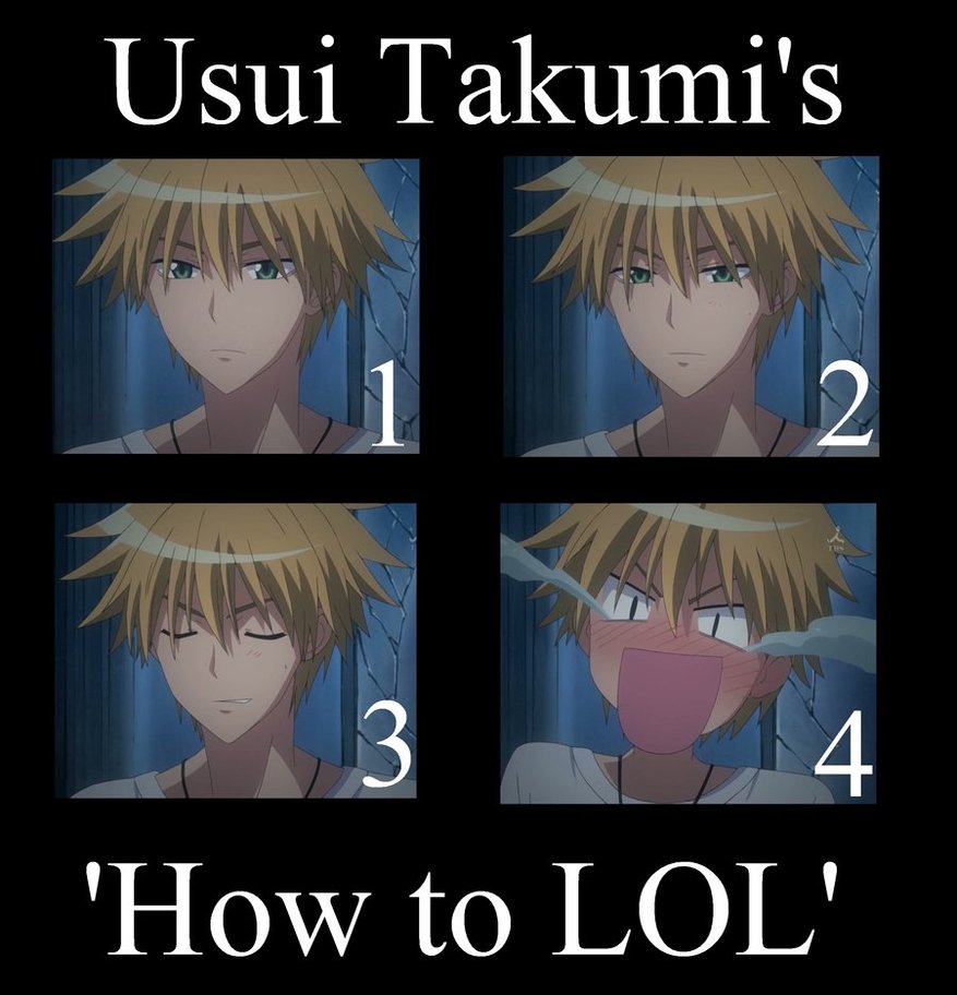 Usui Takumi How To Lol (Lol xD) by MizoreErika on DeviantArt