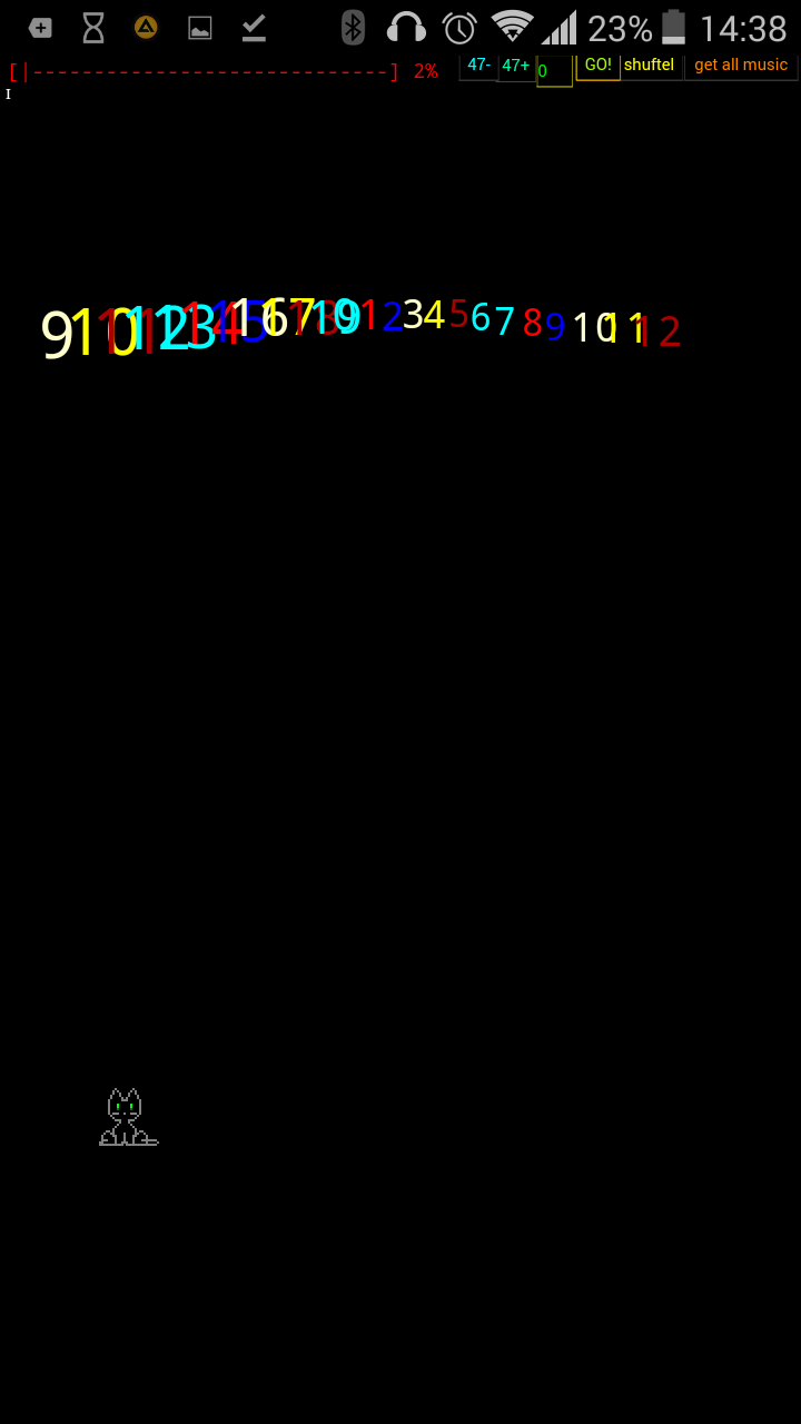 html jquery ascii animation infos about marderchen