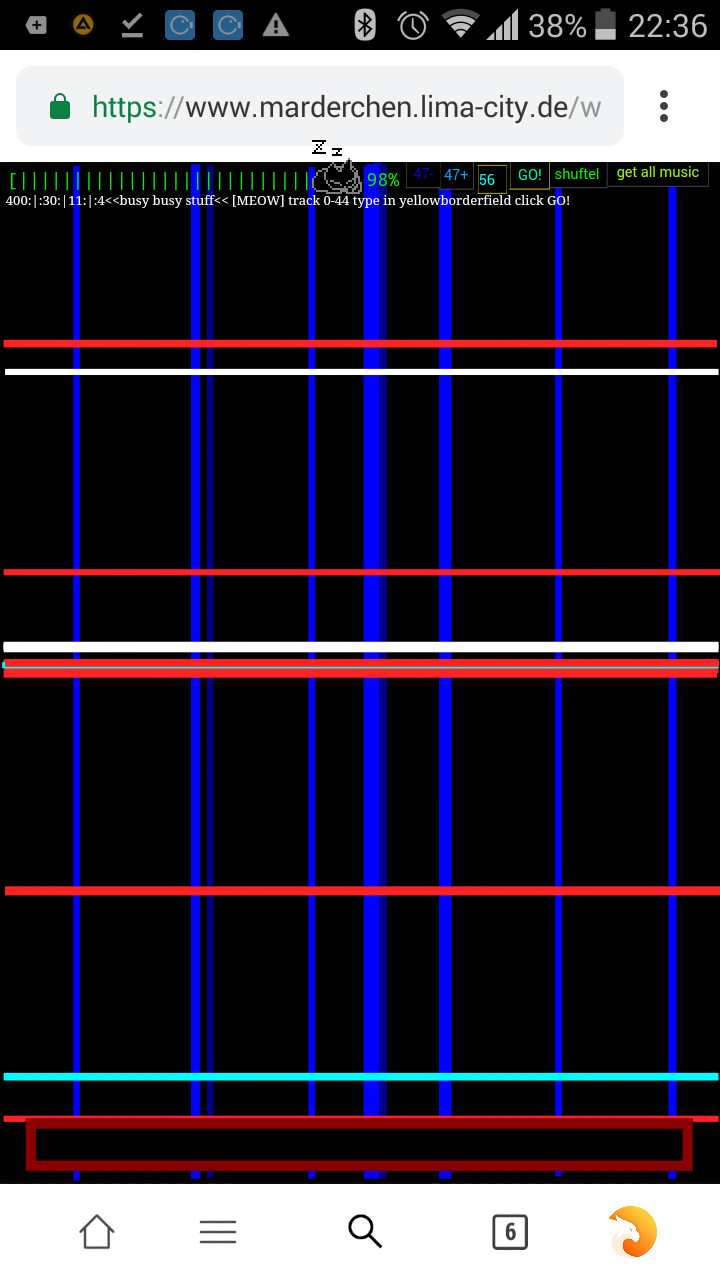 html5 jquery audiotimed psychedelic animation