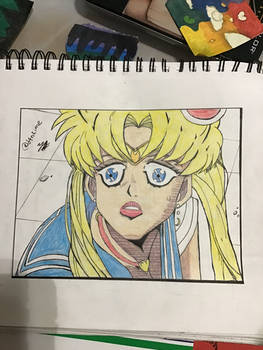 Sailor moon redraw challenge