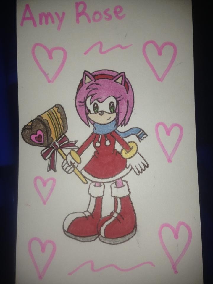 Amy Rose Sonic Channel