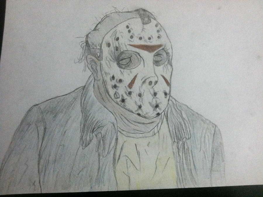 Jason Fan Drawing jason by sideshowricky on DeviantArt