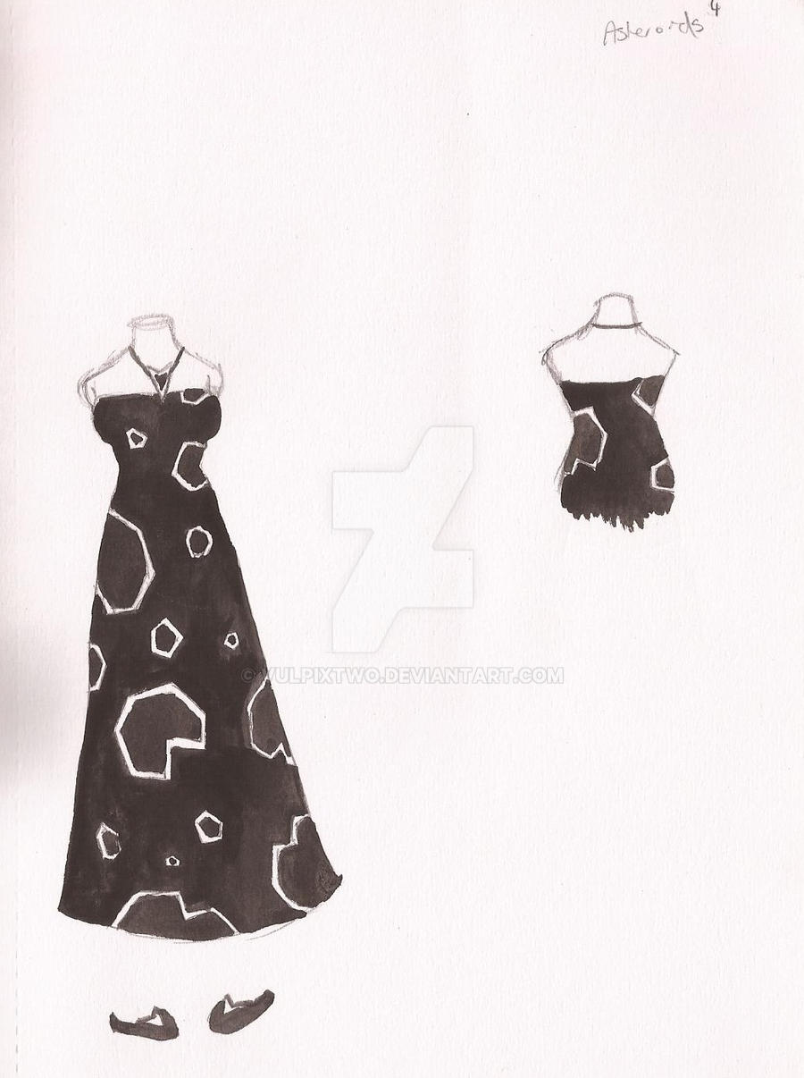 Asteroids dress