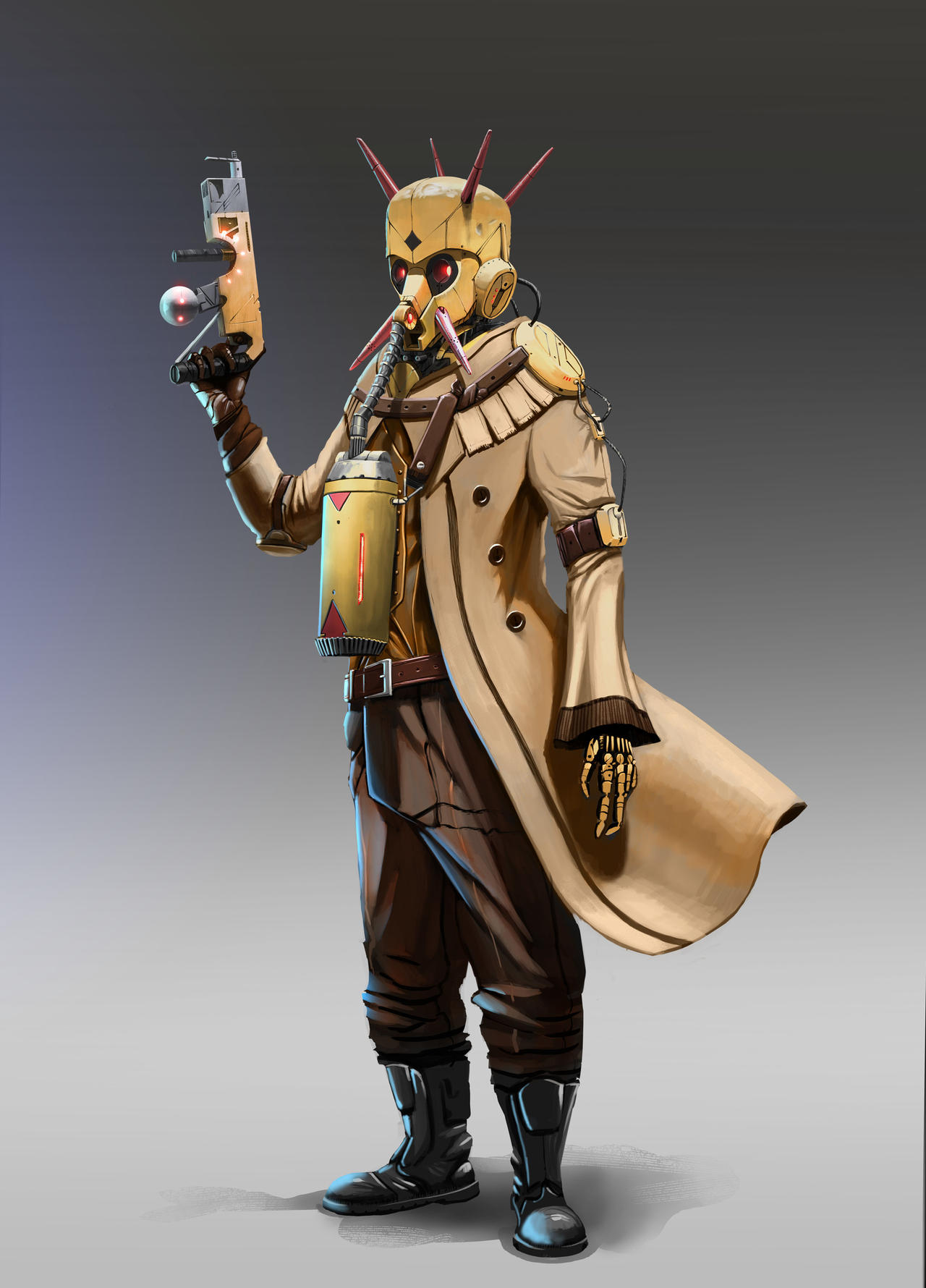 Diesel Punk Man by RyanTrinder-James on DeviantArt