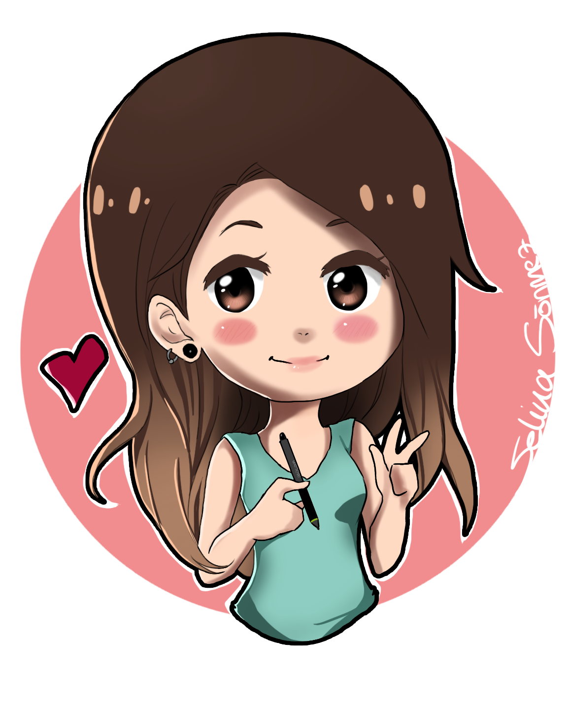 Myself as a chibi