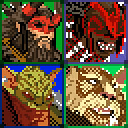 Dota Pixel Portrait - 3