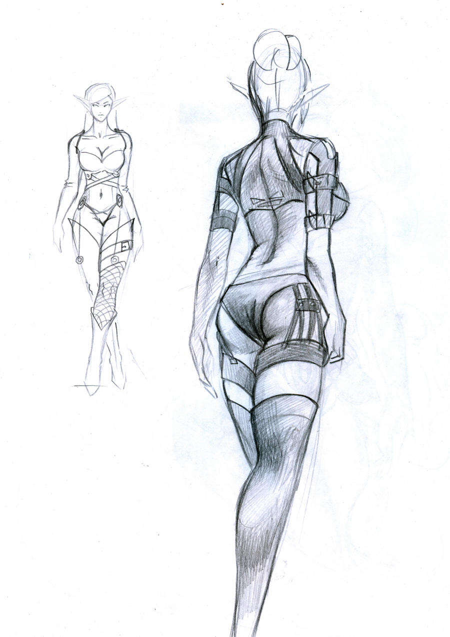 Lineage 2 эскизы