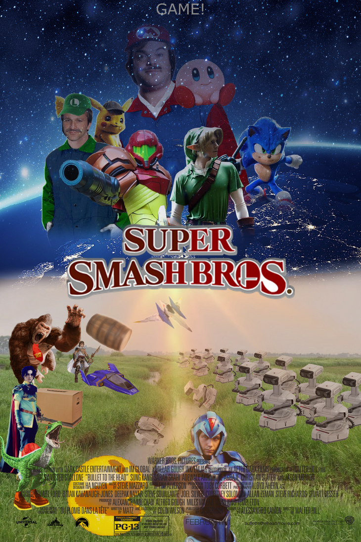 Super Smash Bros The Movie Poster By VilgotEk2 On DeviantArt super-smash-bros-the-movie-poster-by-vilgotek2-on-deviantart