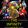 Avengers Infinity War 90s Movie Poster