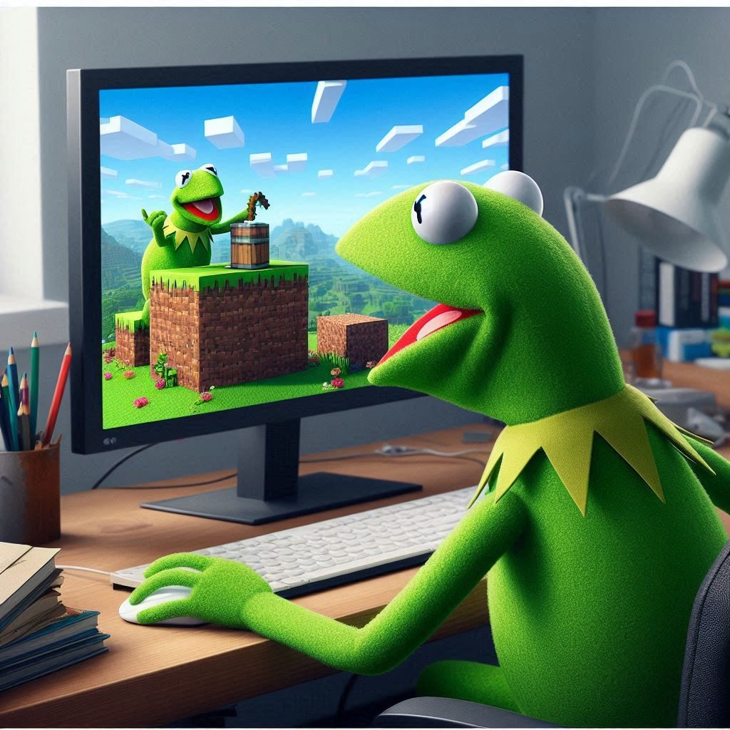 Kermit Build Gaming with Kermit by VilgotEk2 on DeviantArt