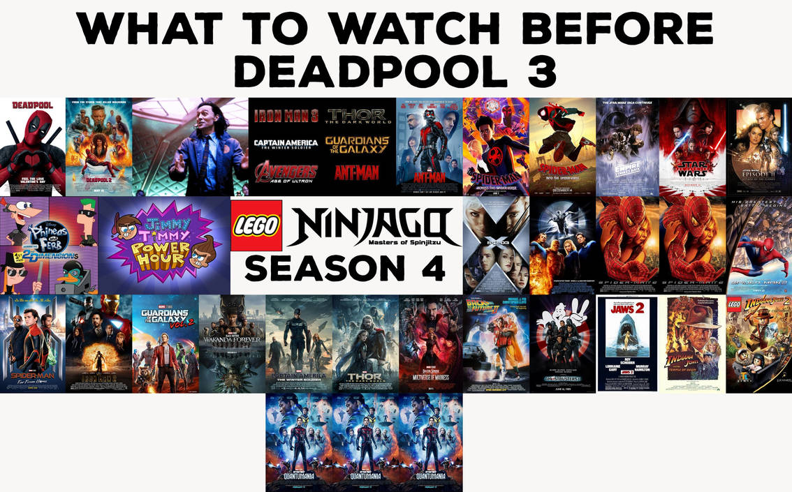 What you need to watch before Deadpool 3 by VilgotEk2 on DeviantArt