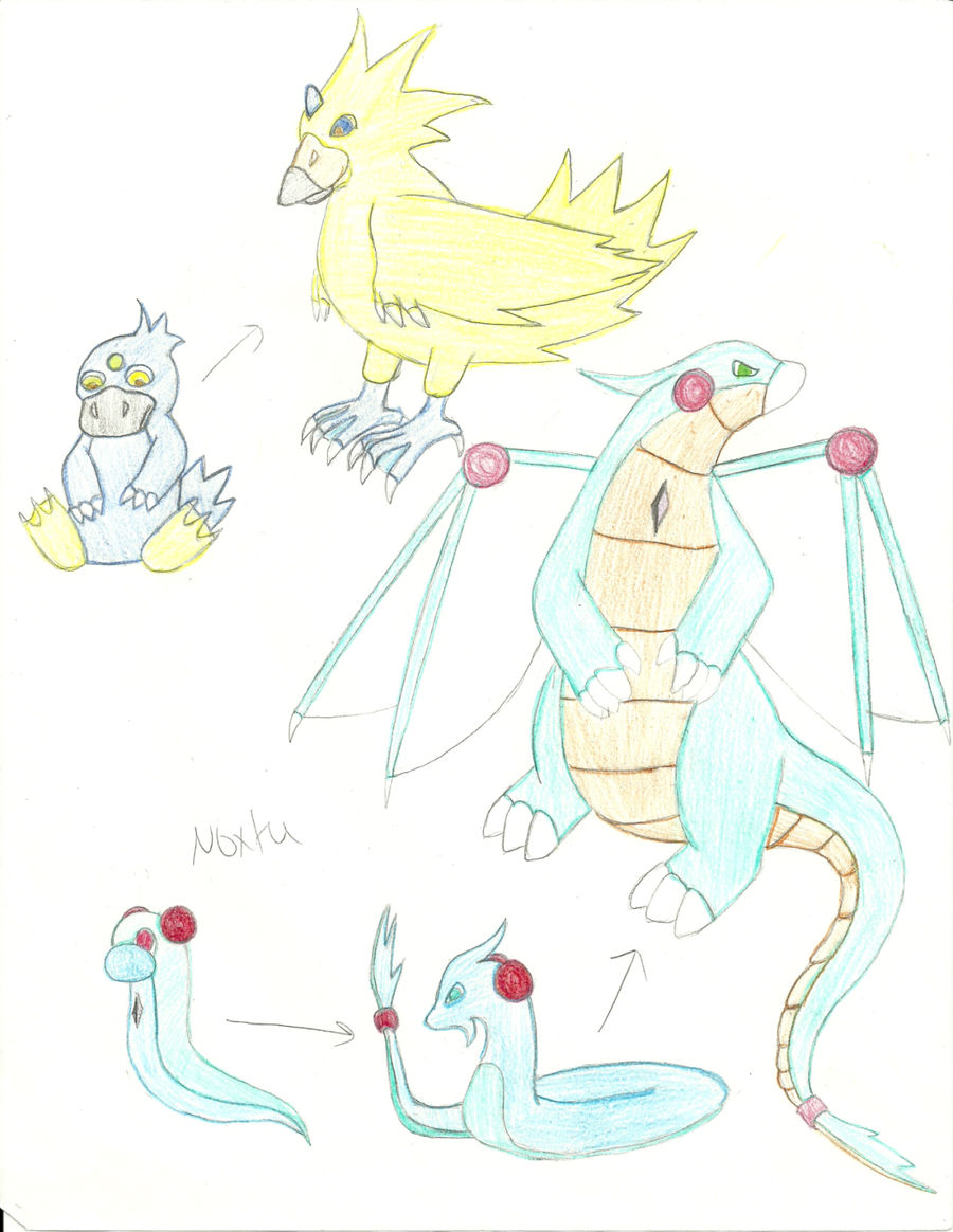 Fakemon 1 by Noxtu on DeviantArt