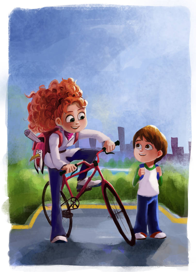 Storks Tulip and Nate by Johnnasee on DeviantArt