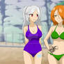 Sam and Aneko ~Beach Party~