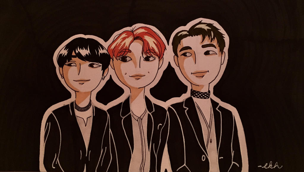 BTS Rap Line by EkHilton-01 on DeviantArt