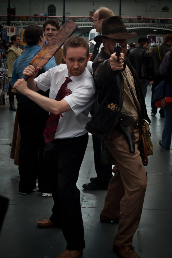 Shaun Riley Indiana Cosplay Shaun Riley and Indiana Jones by gaskin1982 on DeviantArt