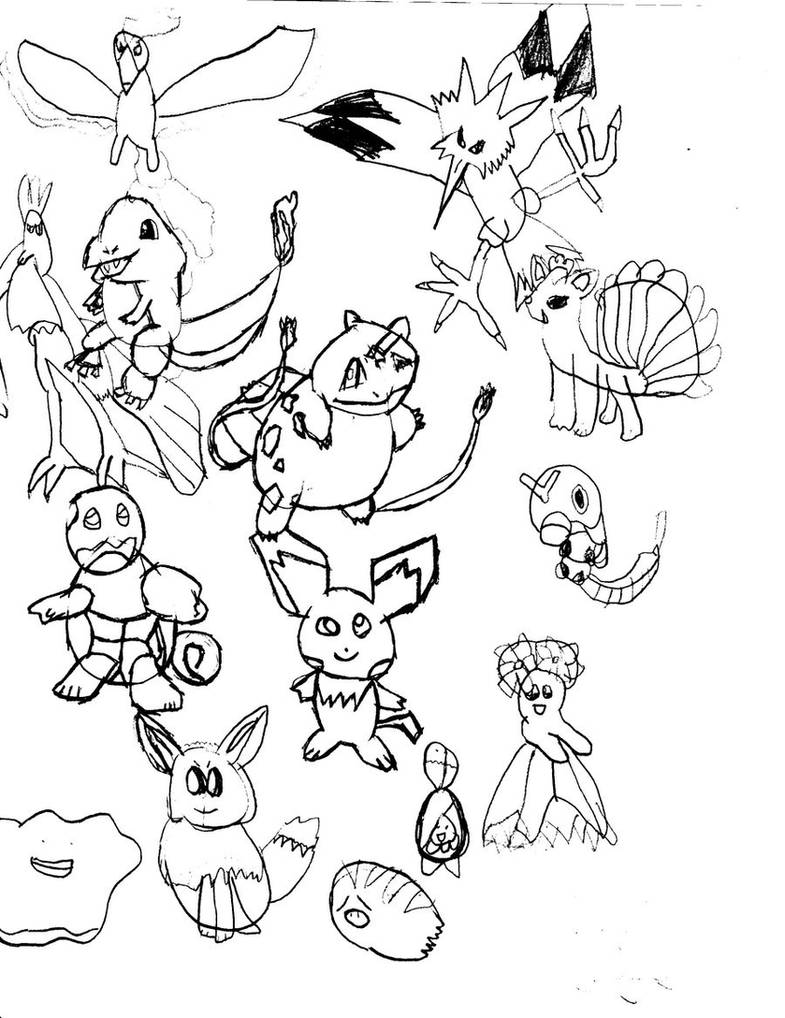Bad Pokemon Drawings By Pandasaur17 On Deviantart Bad Pokemon Drawings By Pandasaur17 On Deviantart