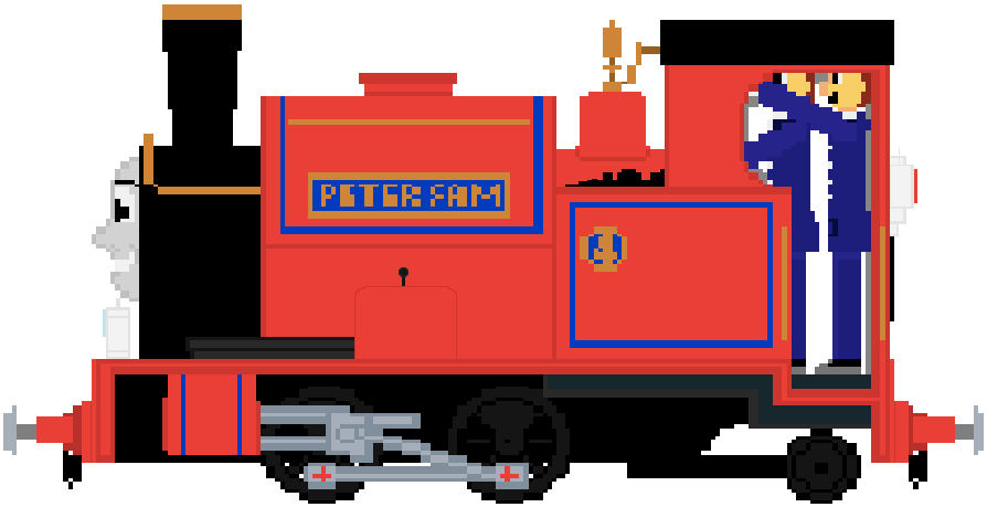 Peter Sam The Cheerful Engine (rws:my Version) v2 by the15thE2 on ...