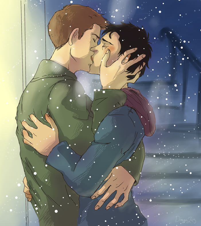 Welcome home Cas -SPN fanart- by EspadaDina