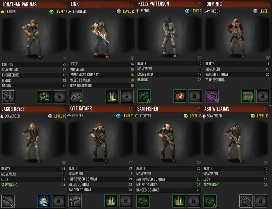 My Survivors In The Last Stand Dead Zone Game By Mercfox438 On Deviantart