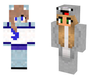 More minecraft skins by AzulTheGalaxyCat