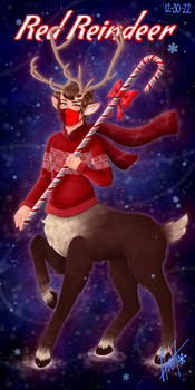 Ranboo - Red Reindeer fanart