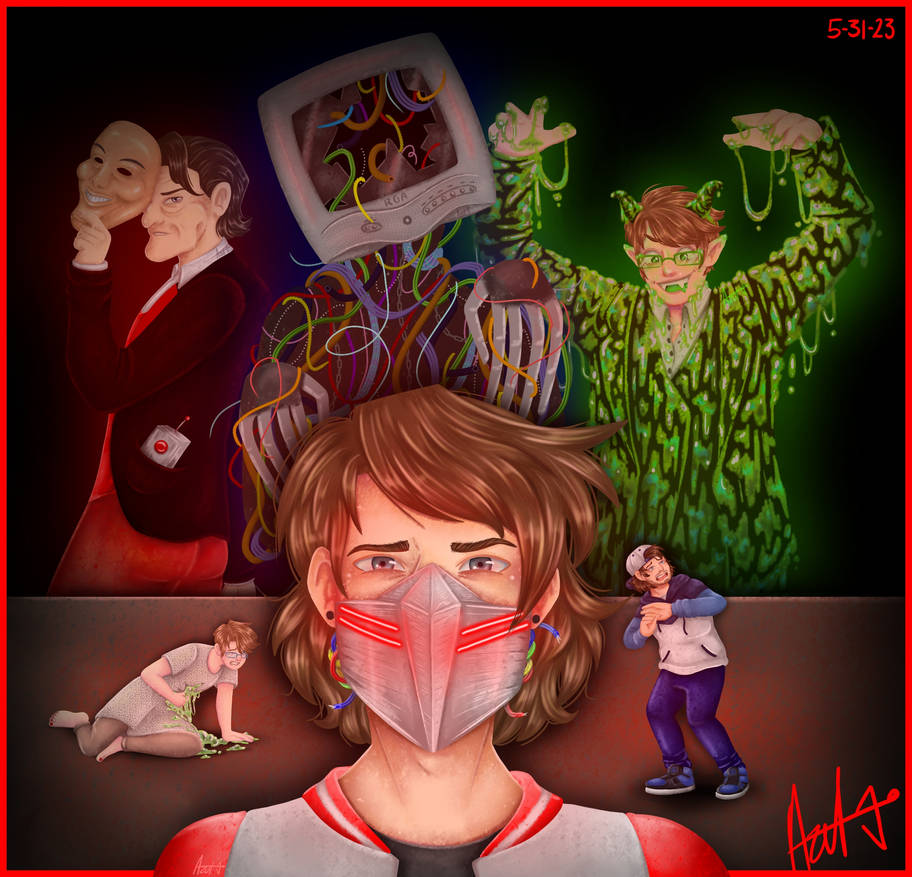 Generation Loss Vector 01010100 01010011 01000101 - Gen Loss Fanart by AzulTheGalaxyCat on ...