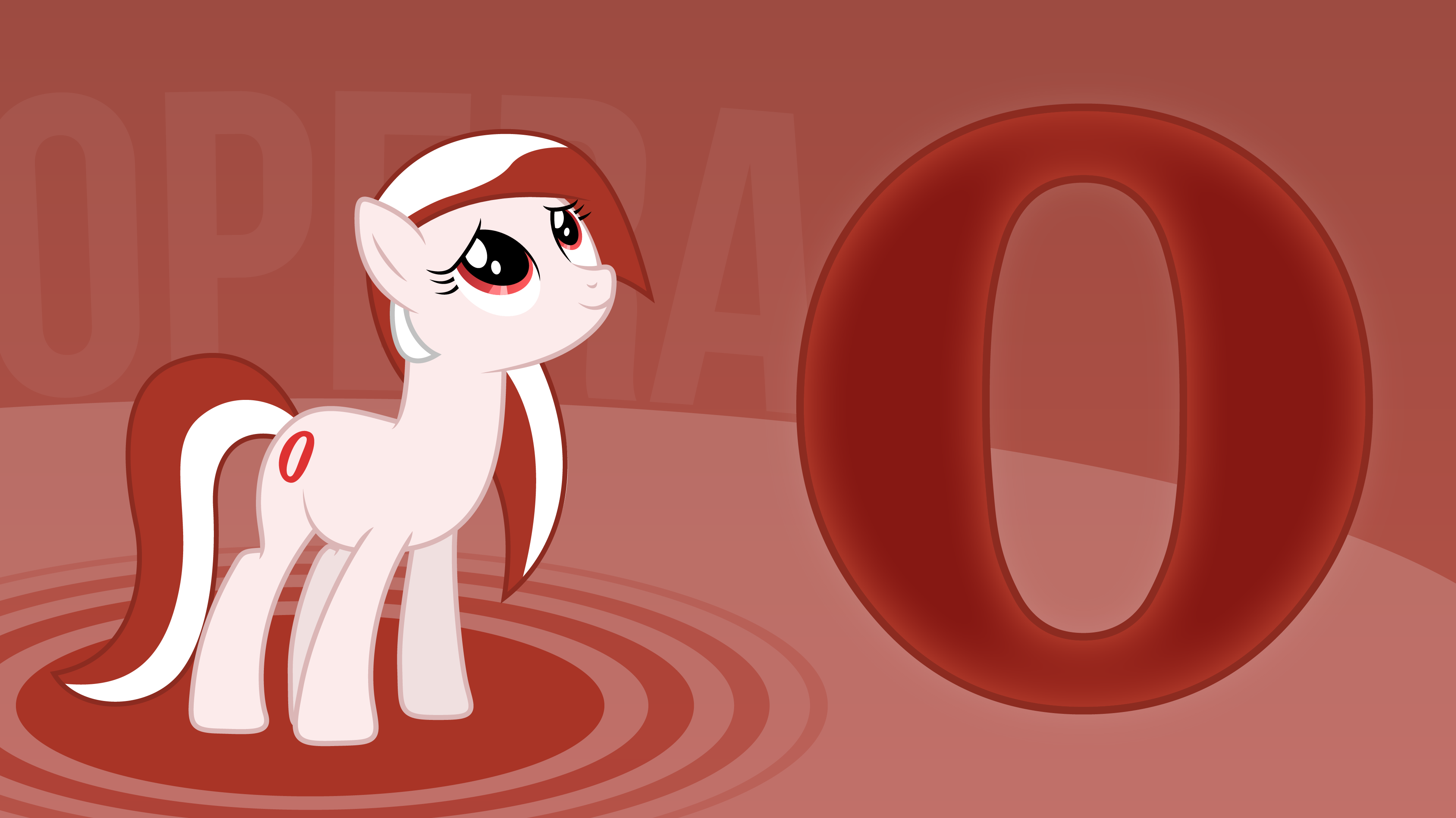 4K Opera pony Wallpaper