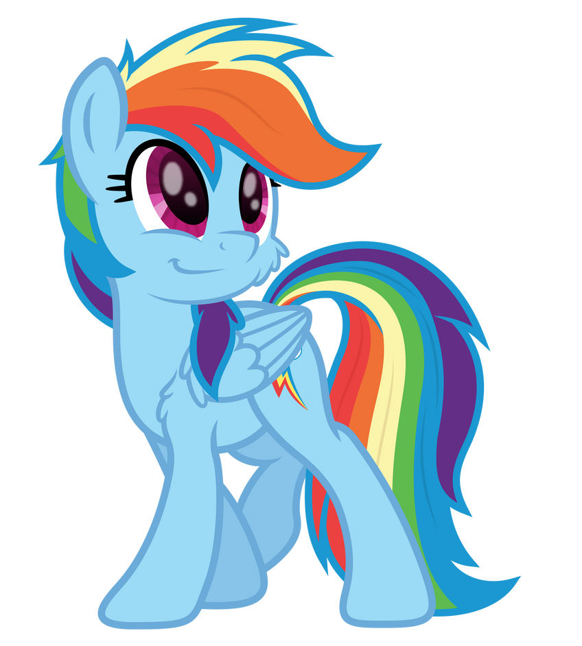 Tracing Pirill's sketch - Best pony being cute af by DJDavid98