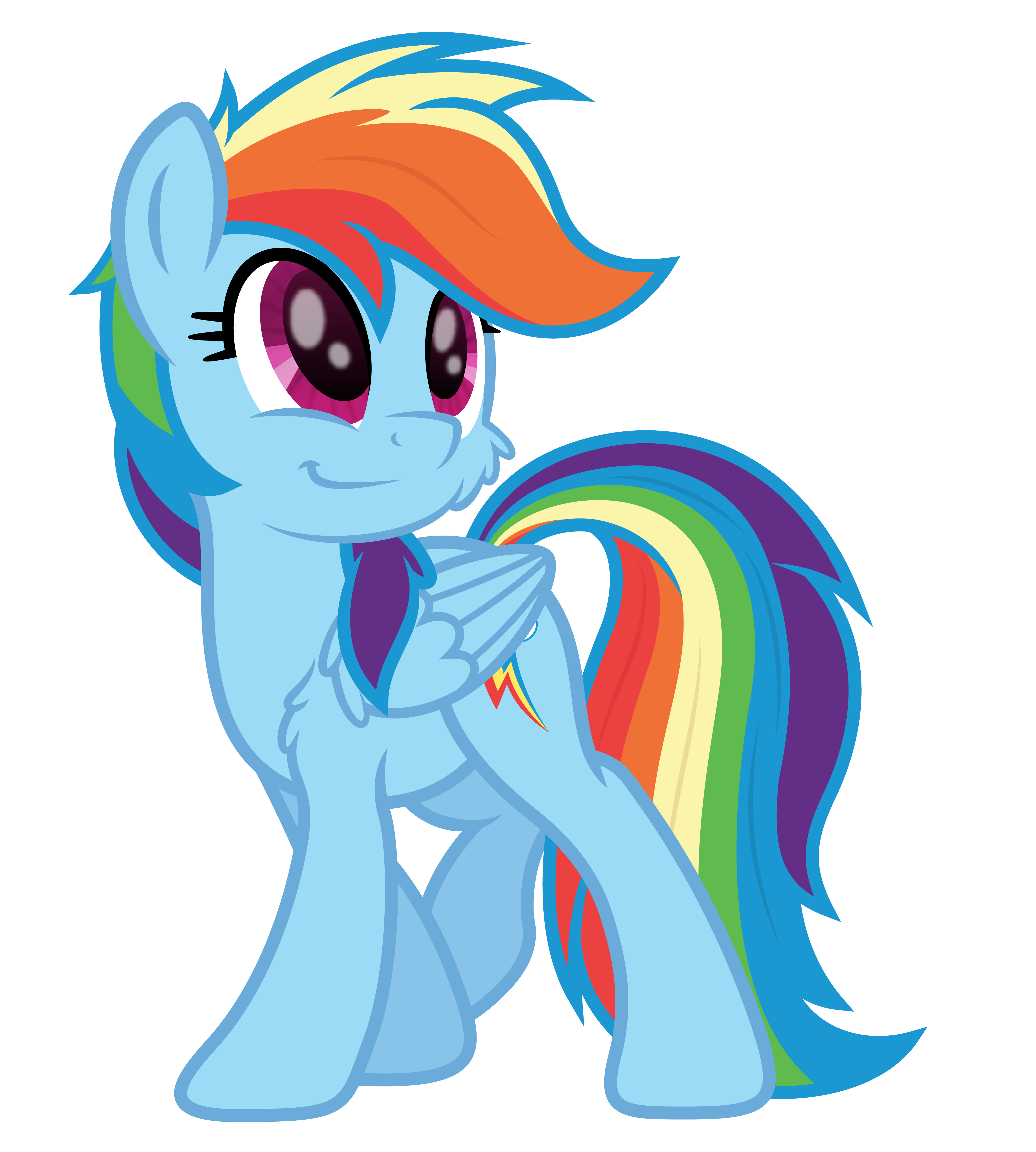 Tracing Pirill's sketch - Best pony being cute af by DJDavid98