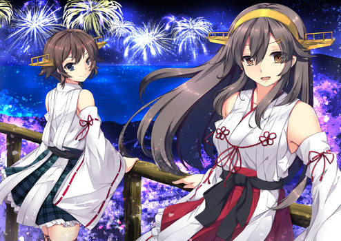 Hiei and Haruna