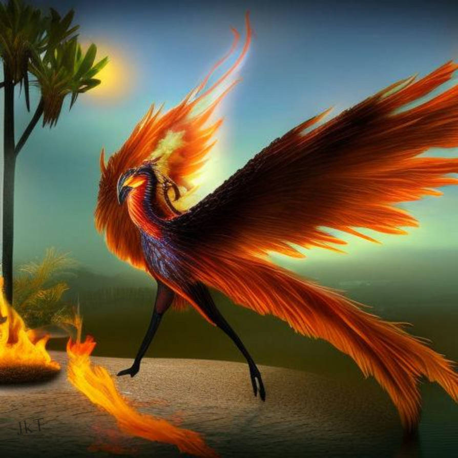 Fantasy phoenix bird-flamed-wings p 011 by JackyTorum on DeviantArt