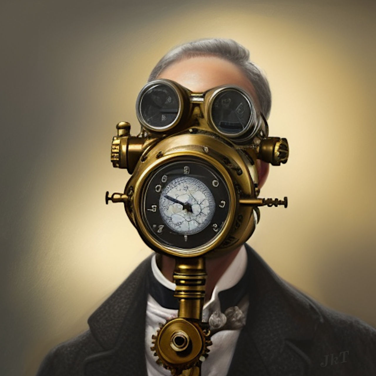 ArtStation - Steampunk Goggles & Voltamp's Time Machine