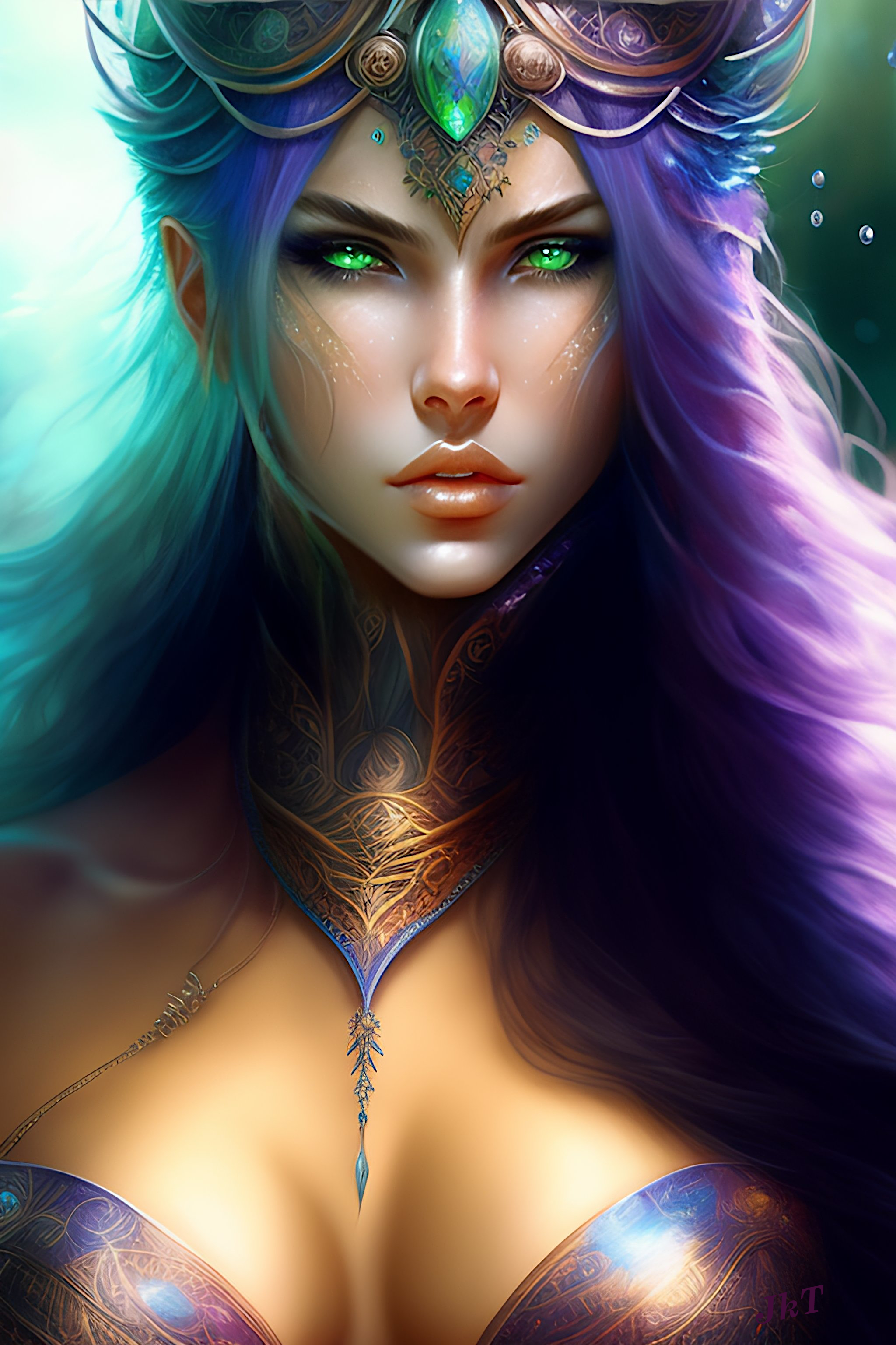 Beautiful Triton Woman Lexai 005