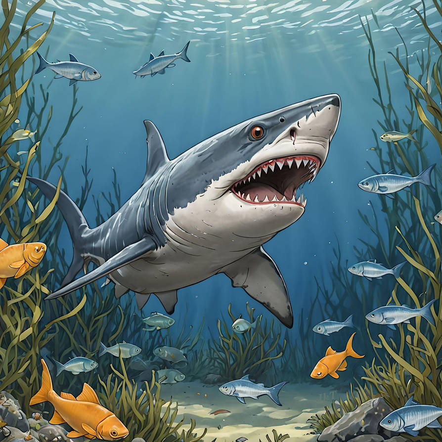 Mutant Shark Chasing Jkt Foai 001 by JackyTorum on DeviantArt