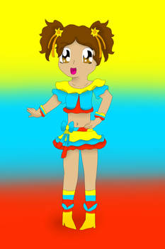 Colombian Magical Girl OC. =3