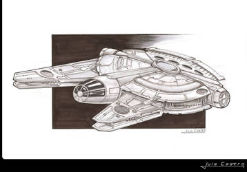 YT-1300 Class Ship - concept 1