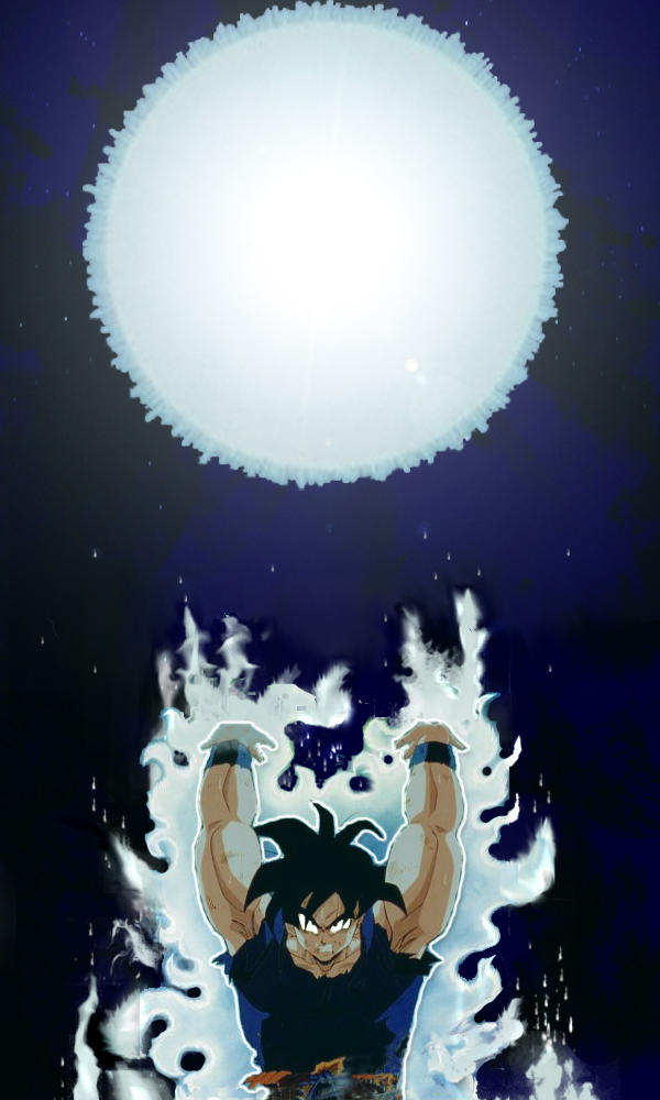Goku Spirit Bomb By Abcd12321 On Deviantart