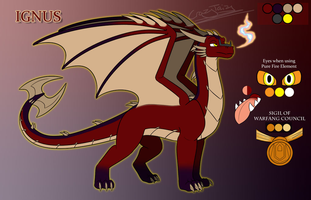 TOD: Ignus Reference by CrazyTaizy on DeviantArt