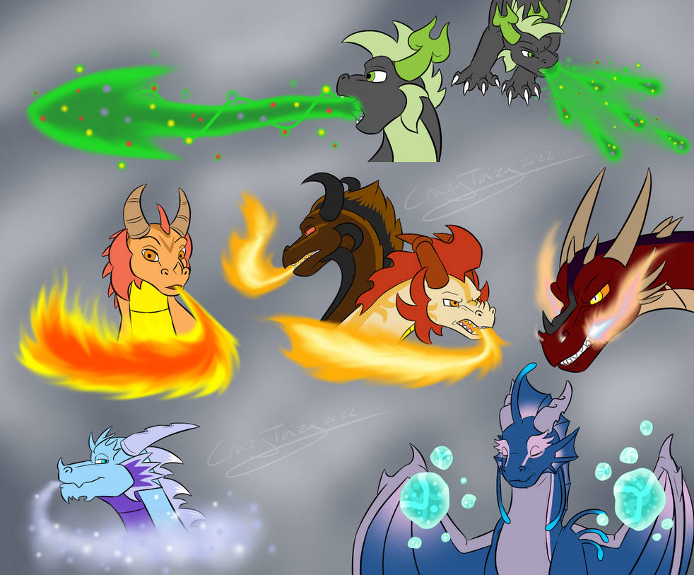 ToD: Element Variation Examples by CrazyTaizy on DeviantArt