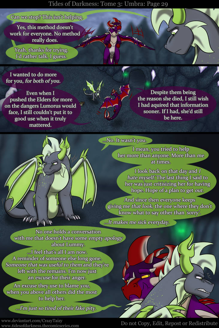 Teidees Deviantart Tides of Darkness: Umbra Page 29 by CrazyTaizy on DeviantArt
